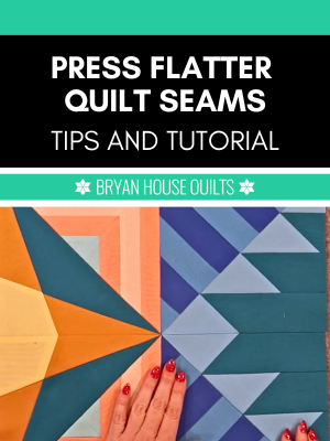 How to Press Flat Quilt Seams Like a Pro