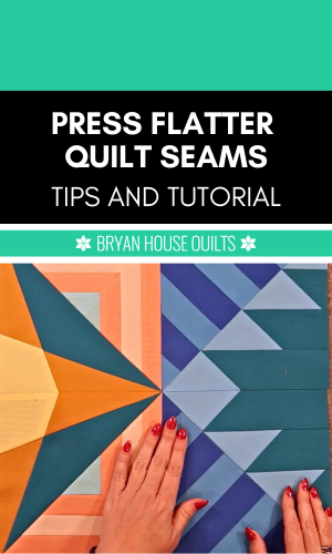 Press flat quilt seams featured blog image