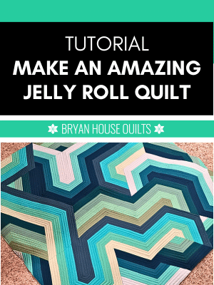 Tutorial How to make an amazing jelly roll quilt