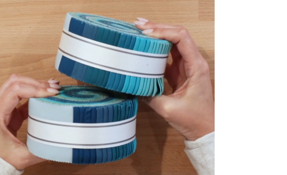 Two Kona cotton jelly rolls