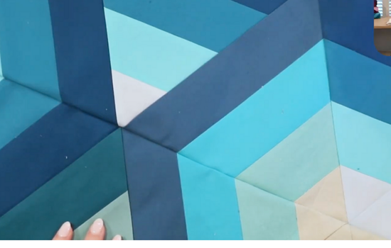 Check quilt top for accuracy