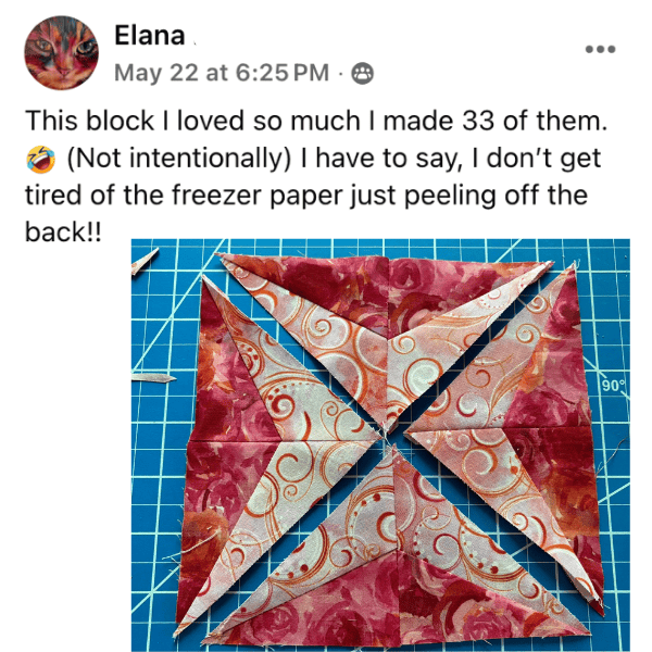 Making progress with muscle memory with 33 blocks.