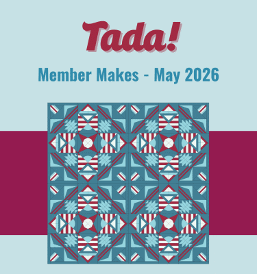 May 2026 slideshow and blog featuring members quilts