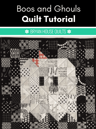 Boos and Ghouls Quilt Tutorial