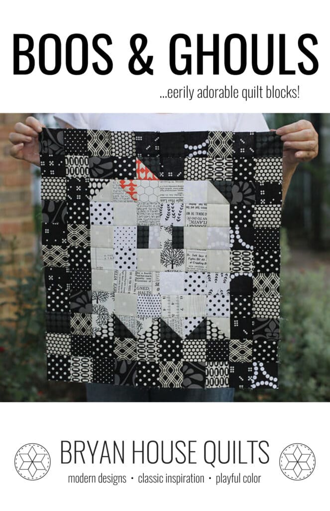 Boos and ghouls finished quilt